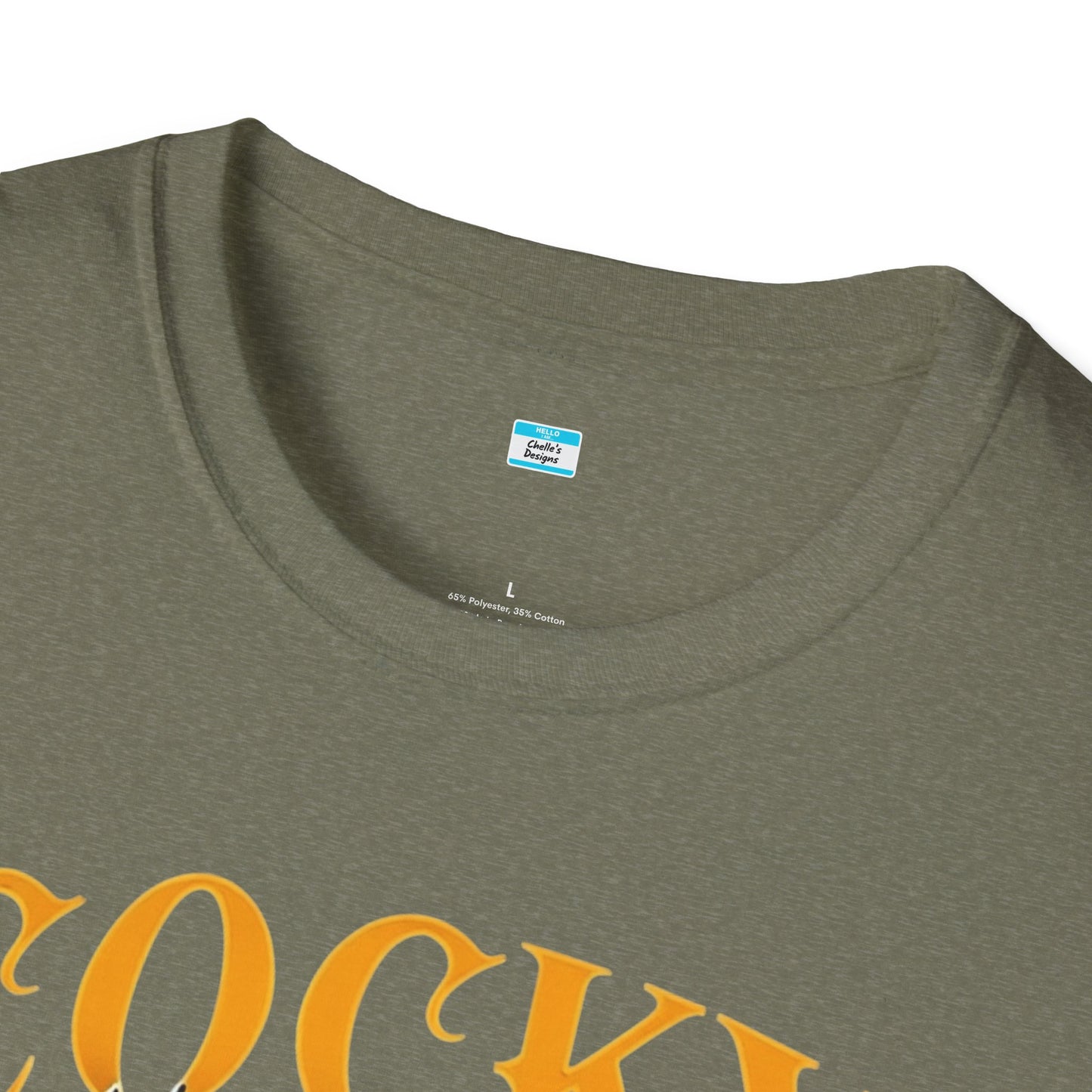 Cocky Rooster T-Shirt – Funny Farm Animal Graphic Tee, Bold Chicken Humor Shirt