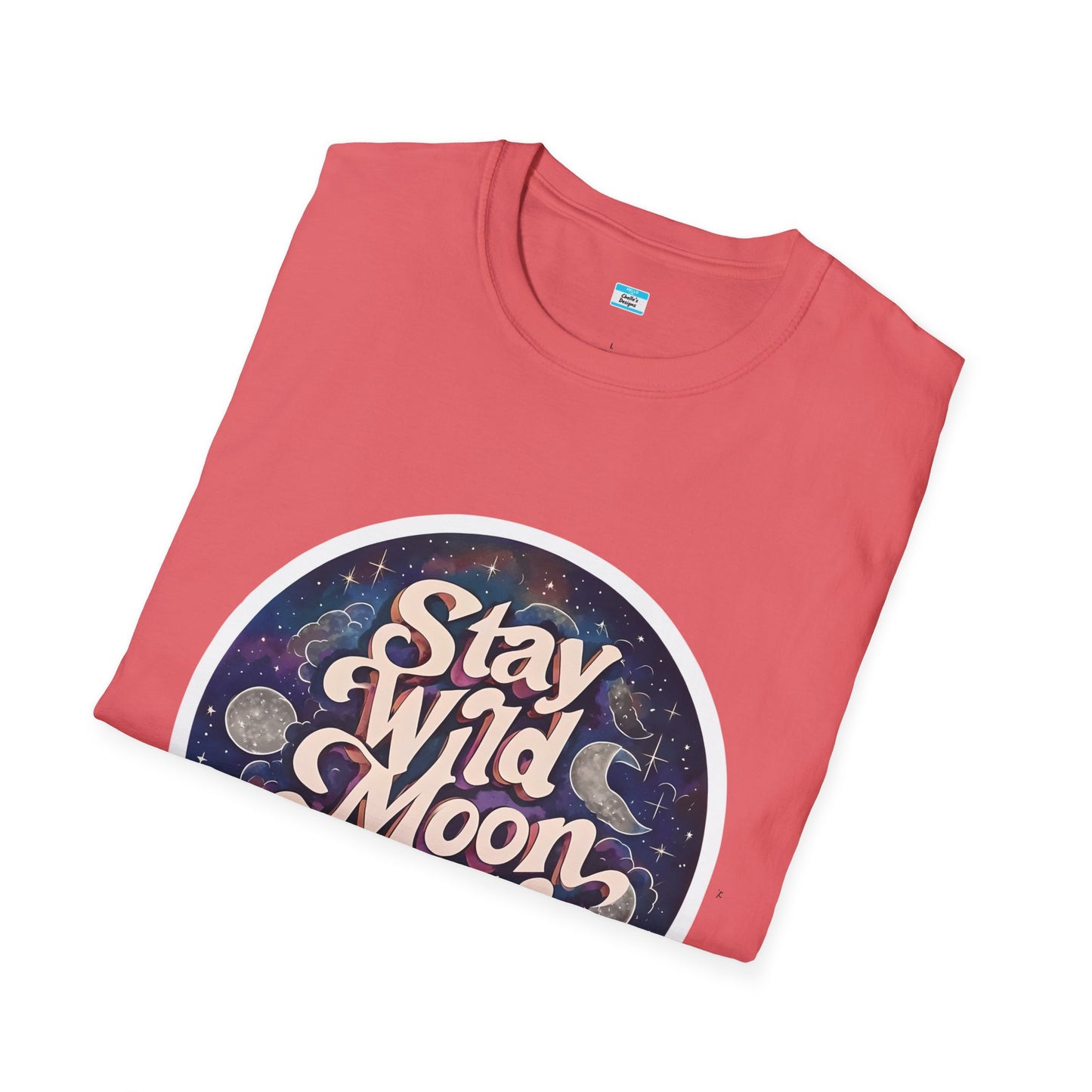 Stay Wild Moon Child T-Shirt β Boho Retro Celestial Graphic Tee