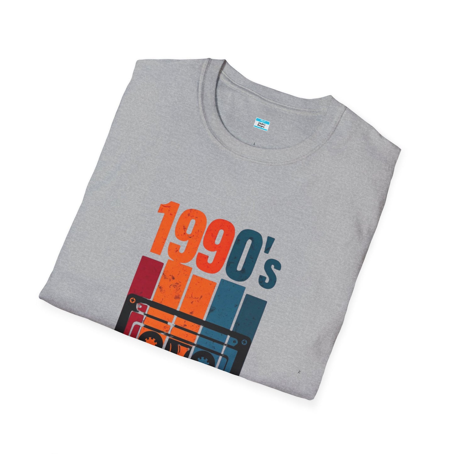 Retro 1990s Cassette Tape T-Shirt – Vintage Forest Mixtape Music Tee