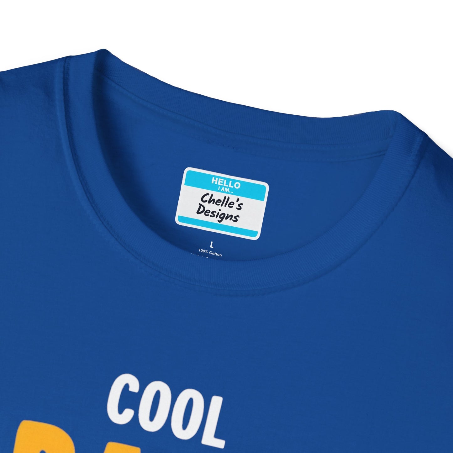 Cool Dads Have Black Beards T-Shirt | Funny Father’s Day Gift Beard Graphic Tee