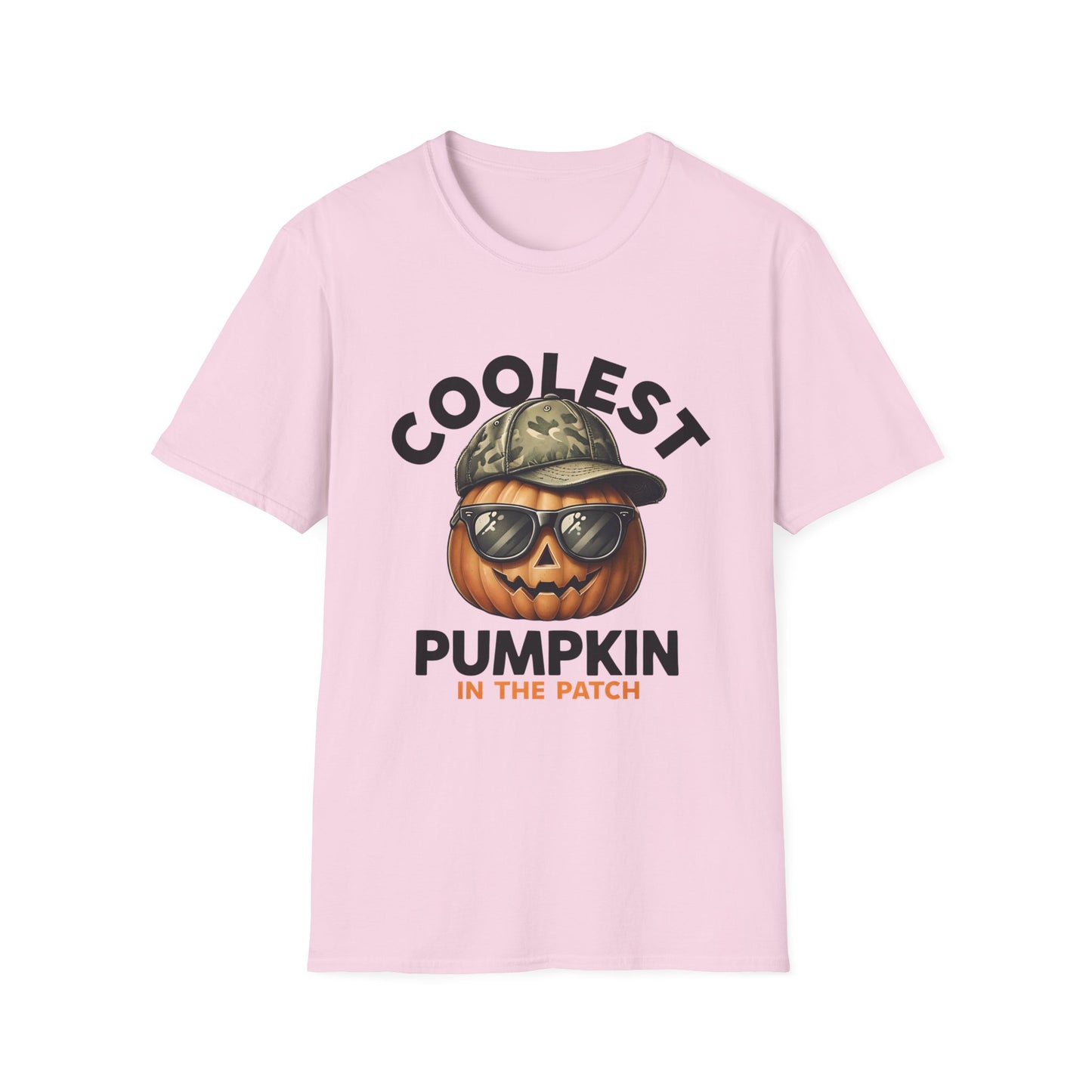 Coolest Pumpkin in the Patch T-Shirt – Funny Fall & Halloween Pumpkin Tee