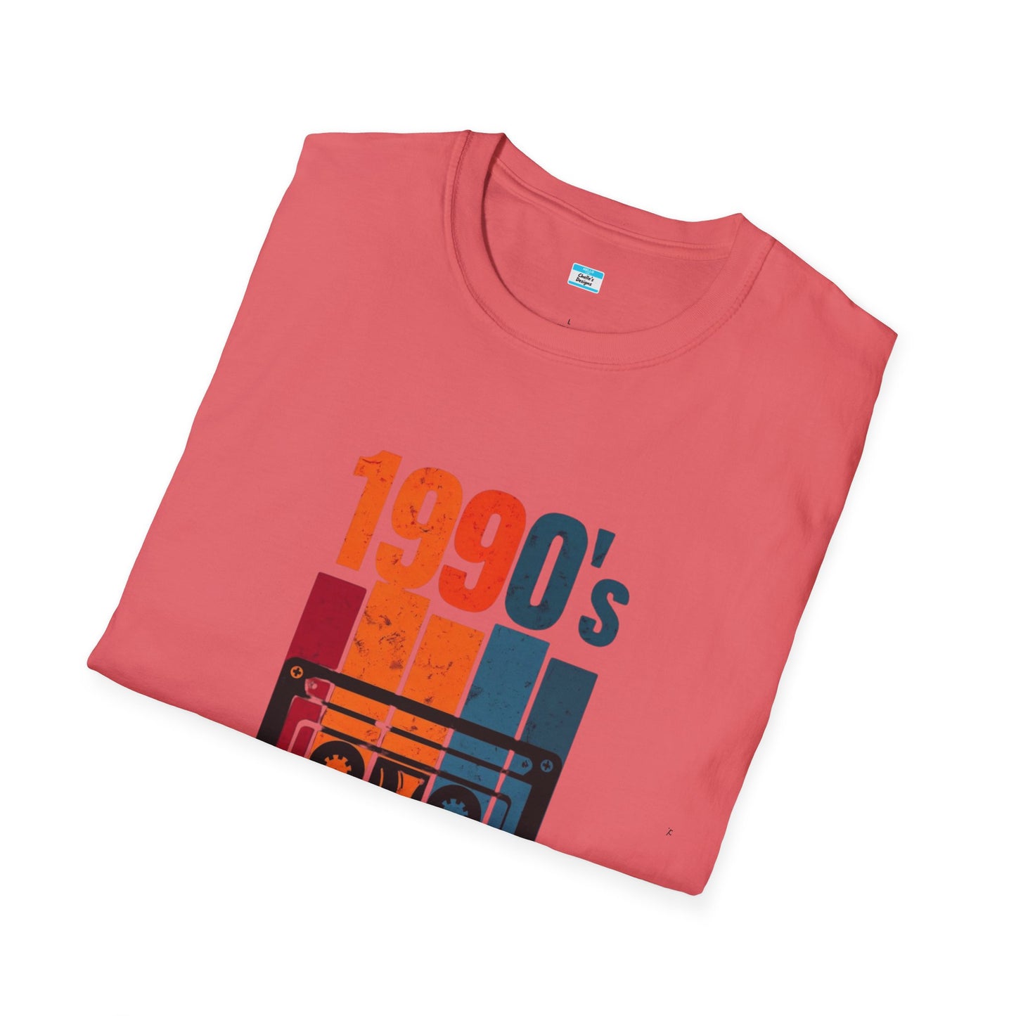 Retro 1990s Cassette Tape T-Shirt – Vintage Forest Mixtape Music Tee