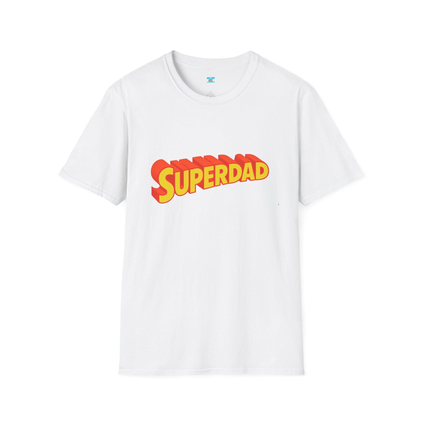Superdad Graphic T-Shirt – Retro Comic Style Dad Tee, Fun Father’s Day Gift
