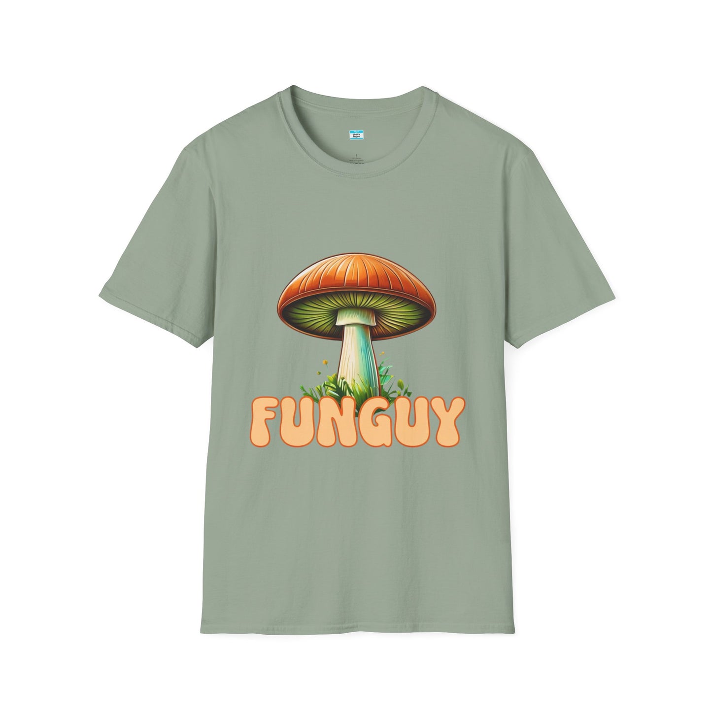 Funguy Mushroom T-Shirt, Funny Pun Graphic Tee for Nature Lovers & Gamers, Funny Mushroom Shirt, Nature Lover Gift, Botanical Tee, Mycology Apparel