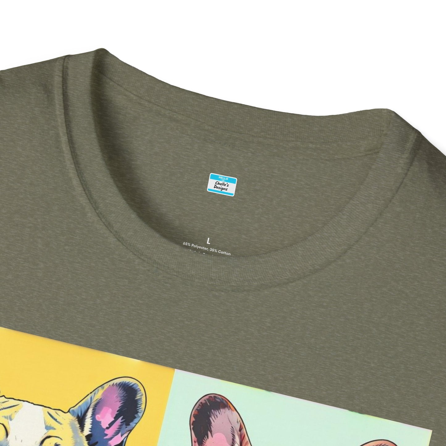 Pop Art French Bulldog T-Shirt β Colorful Frenchie Lover Graphic Tee