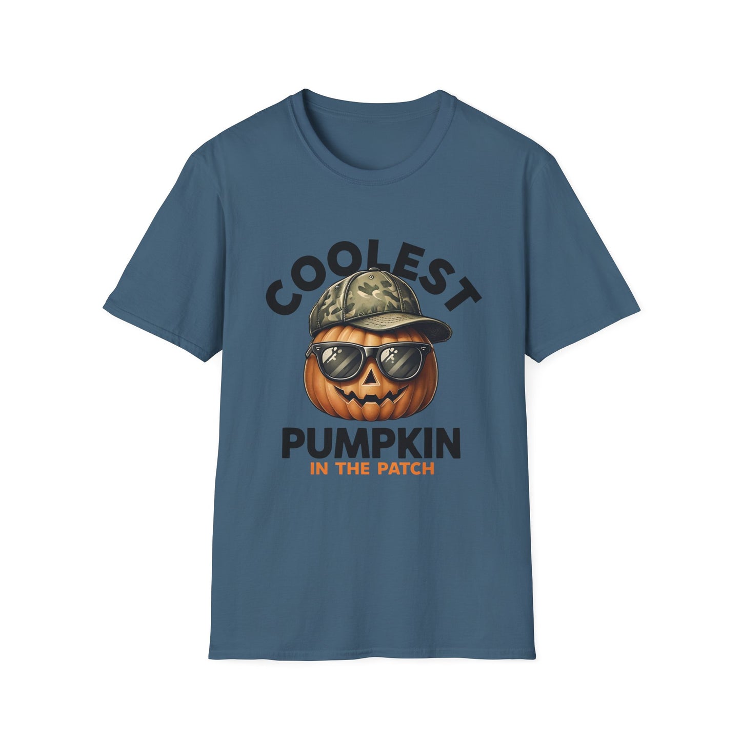 Coolest Pumpkin in the Patch T-Shirt – Funny Fall & Halloween Pumpkin Tee