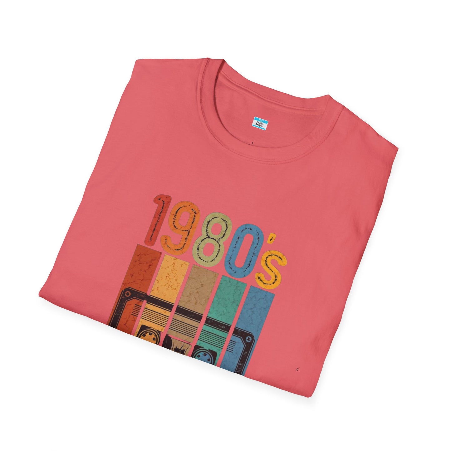 Retro 1980s Cassette Tape T-Shirt – Vintage Mixtape Music Tee
