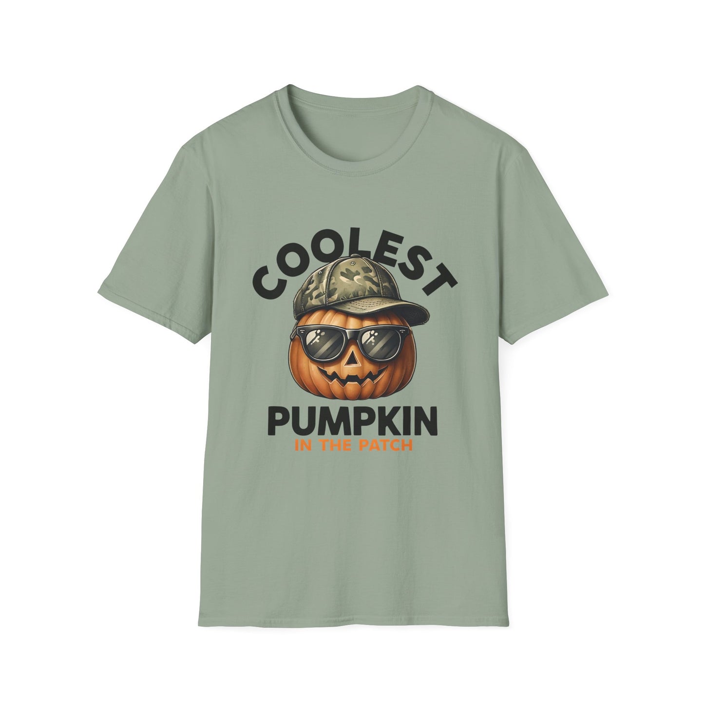 Coolest Pumpkin in the Patch T-Shirt – Funny Fall & Halloween Pumpkin Tee