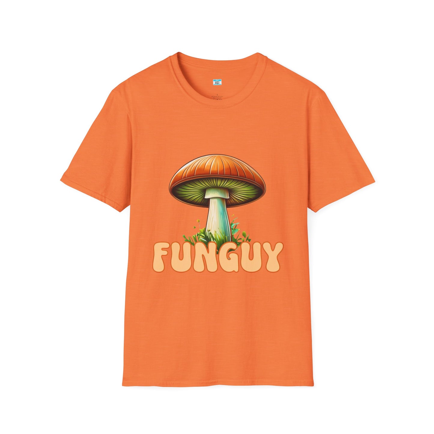 Funguy Mushroom T-Shirt, Funny Pun Graphic Tee for Nature Lovers & Gamers, Funny Mushroom Shirt, Nature Lover Gift, Botanical Tee, Mycology Apparel