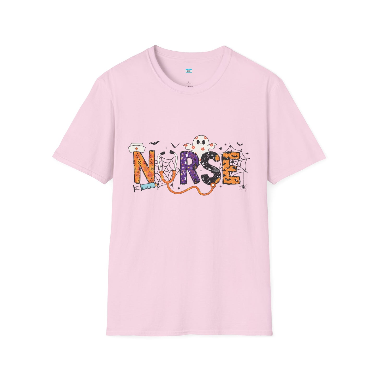 Halloween Nurse T-Shirt – Funny Spooky Medical Graphic Tee for Nurses