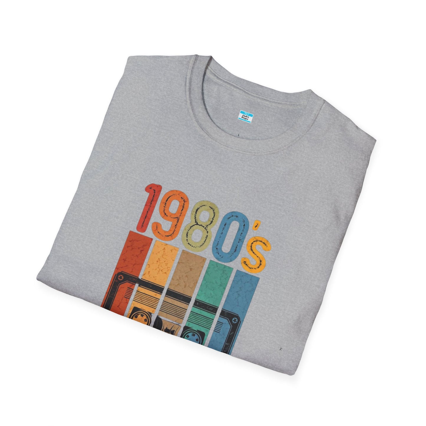 Retro 1980s Cassette Tape T-Shirt – Vintage Mixtape Music Tee
