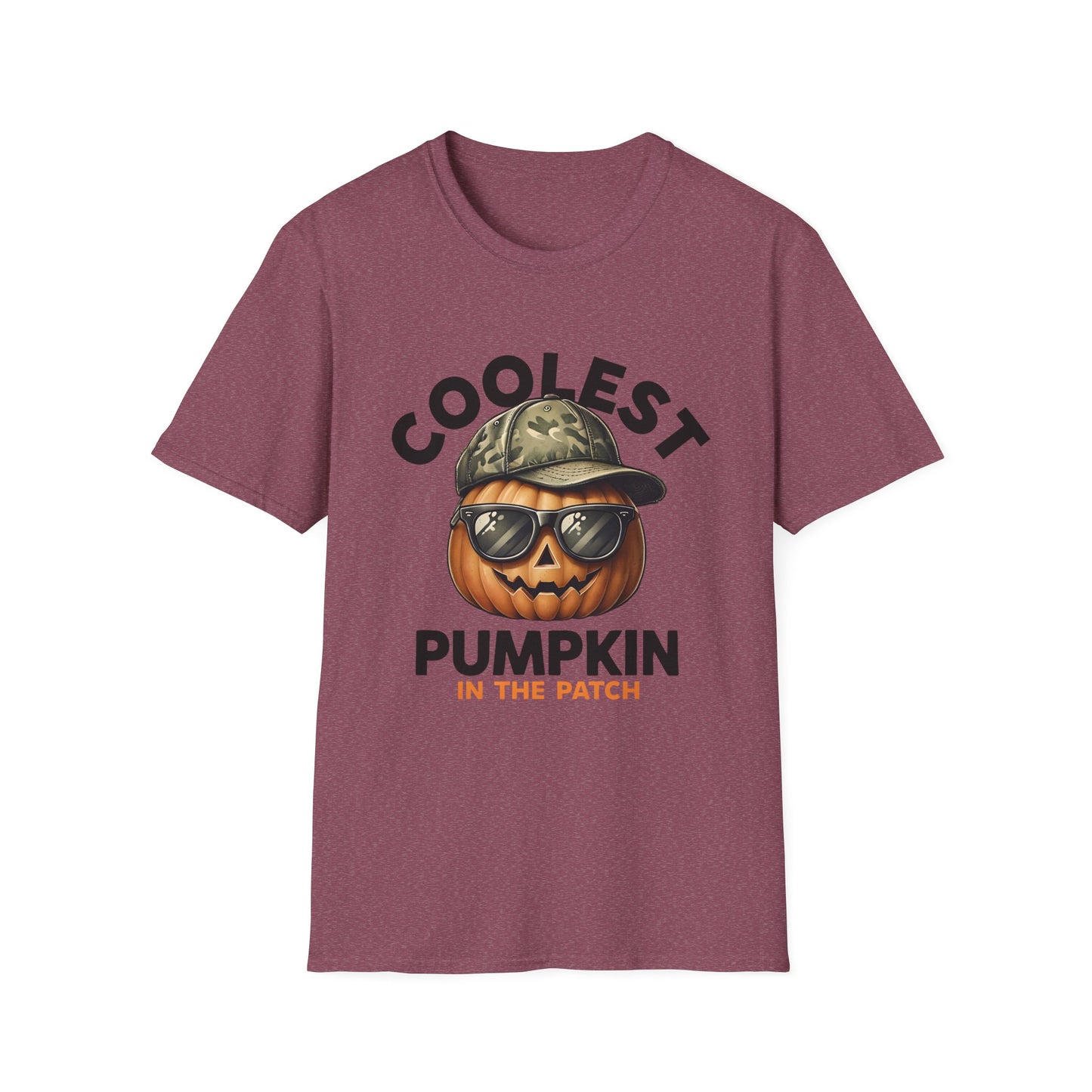Coolest Pumpkin in the Patch T-Shirt – Funny Fall & Halloween Pumpkin Tee