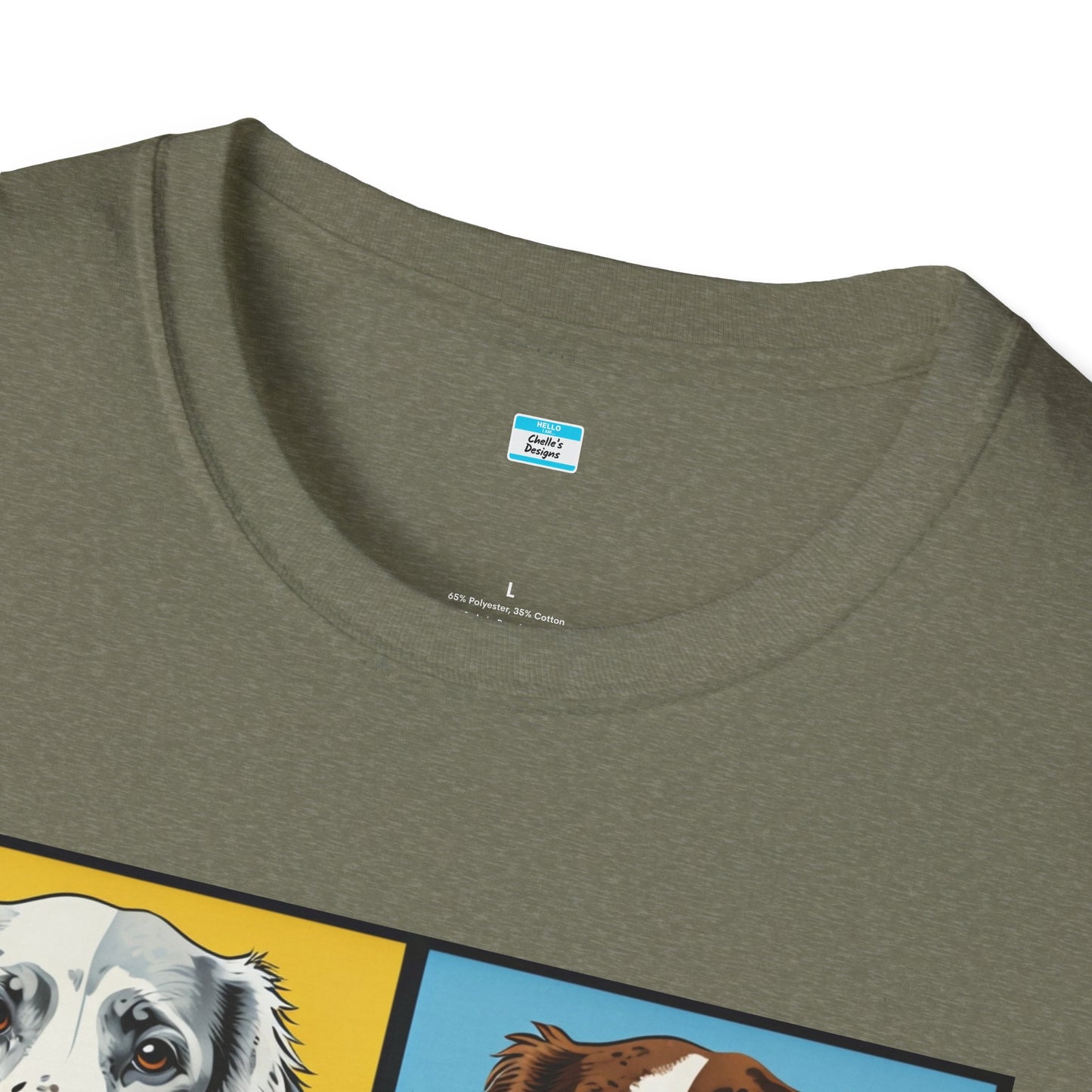 Pop Art English Setter T-Shirt β Colorful Dog Lover Graphic Tee