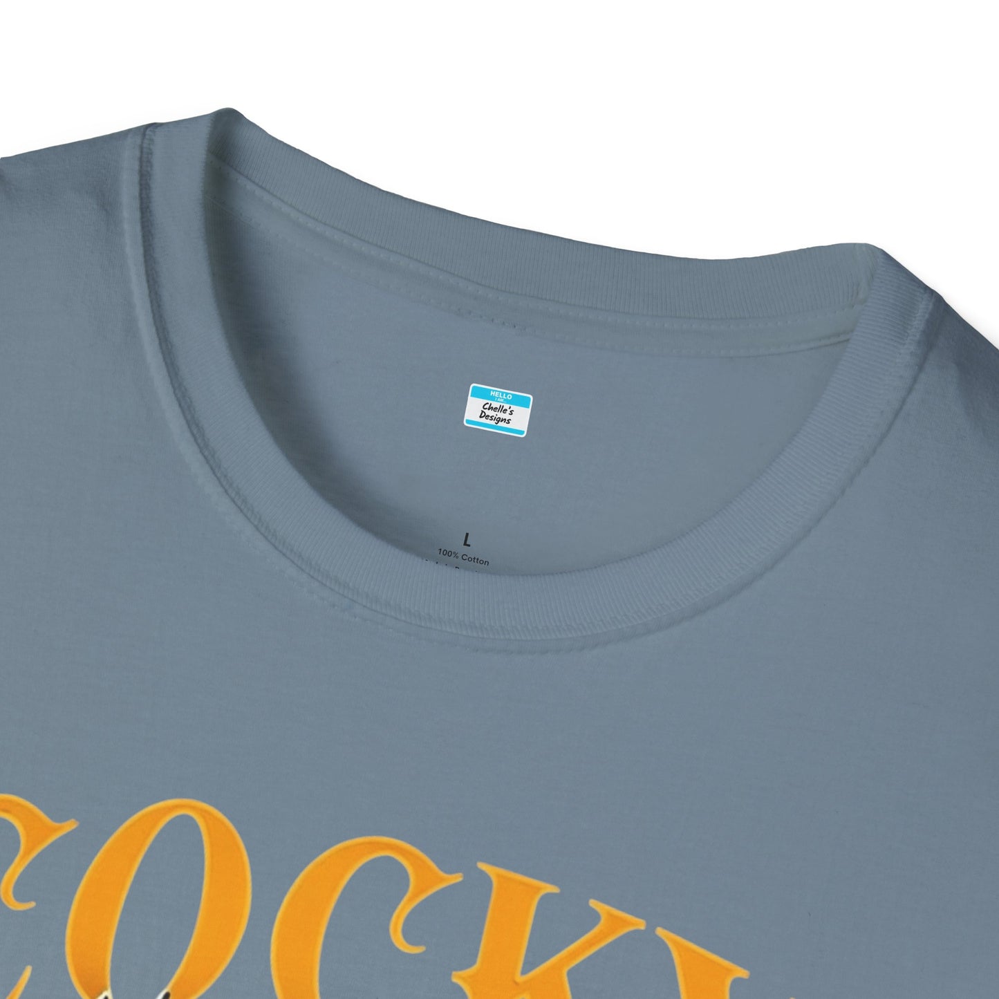 Cocky Rooster T-Shirt – Funny Farm Animal Graphic Tee, Bold Chicken Humor Shirt