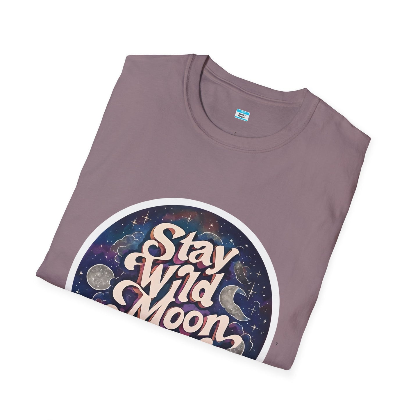 Stay Wild Moon Child T-Shirt β Boho Retro Celestial Graphic Tee