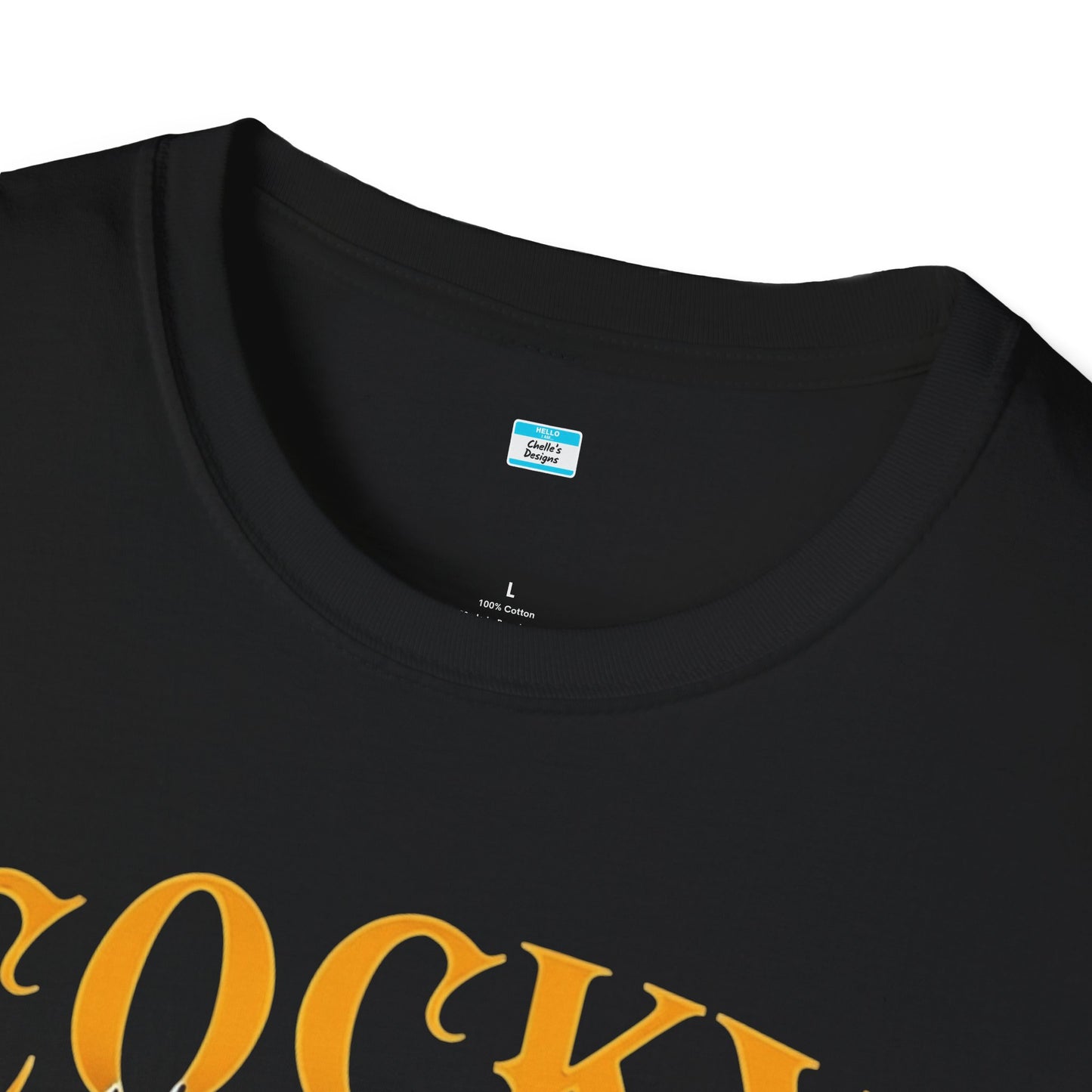 Cocky Rooster T-Shirt – Funny Farm Animal Graphic Tee, Bold Chicken Humor Shirt