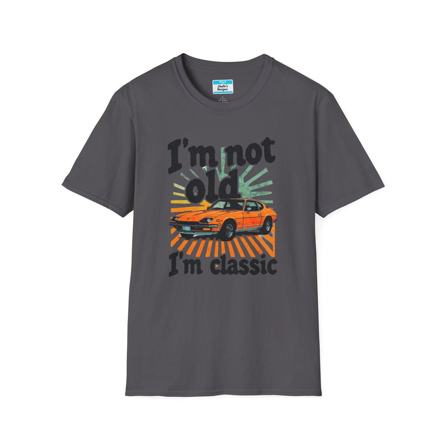 Retro 1972 Datsun 240Z T-Shirt - Perfect Gift for Car Enthusiasts, Vintage Lovers, Birthday Celebration, Humor Tee