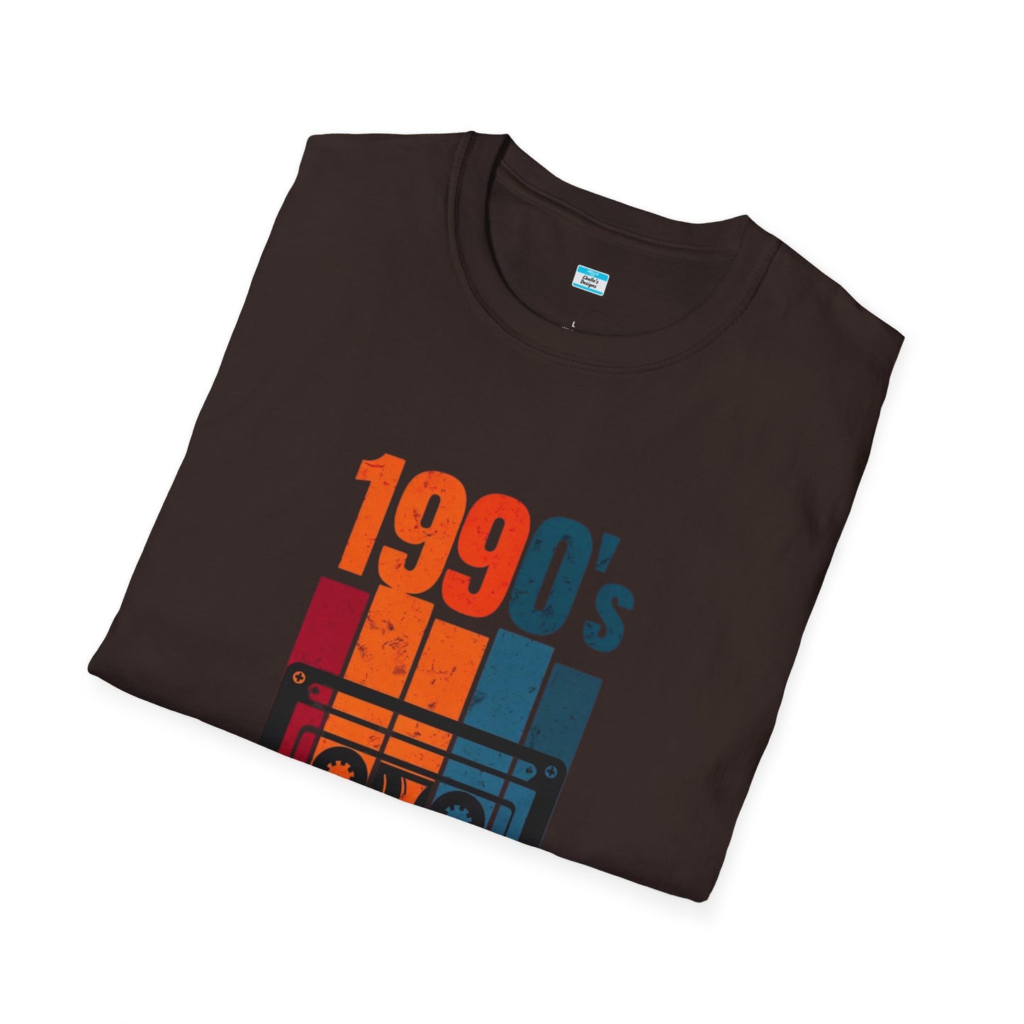 Retro 1990s Cassette Tape T-Shirt – Vintage Forest Mixtape Music Tee