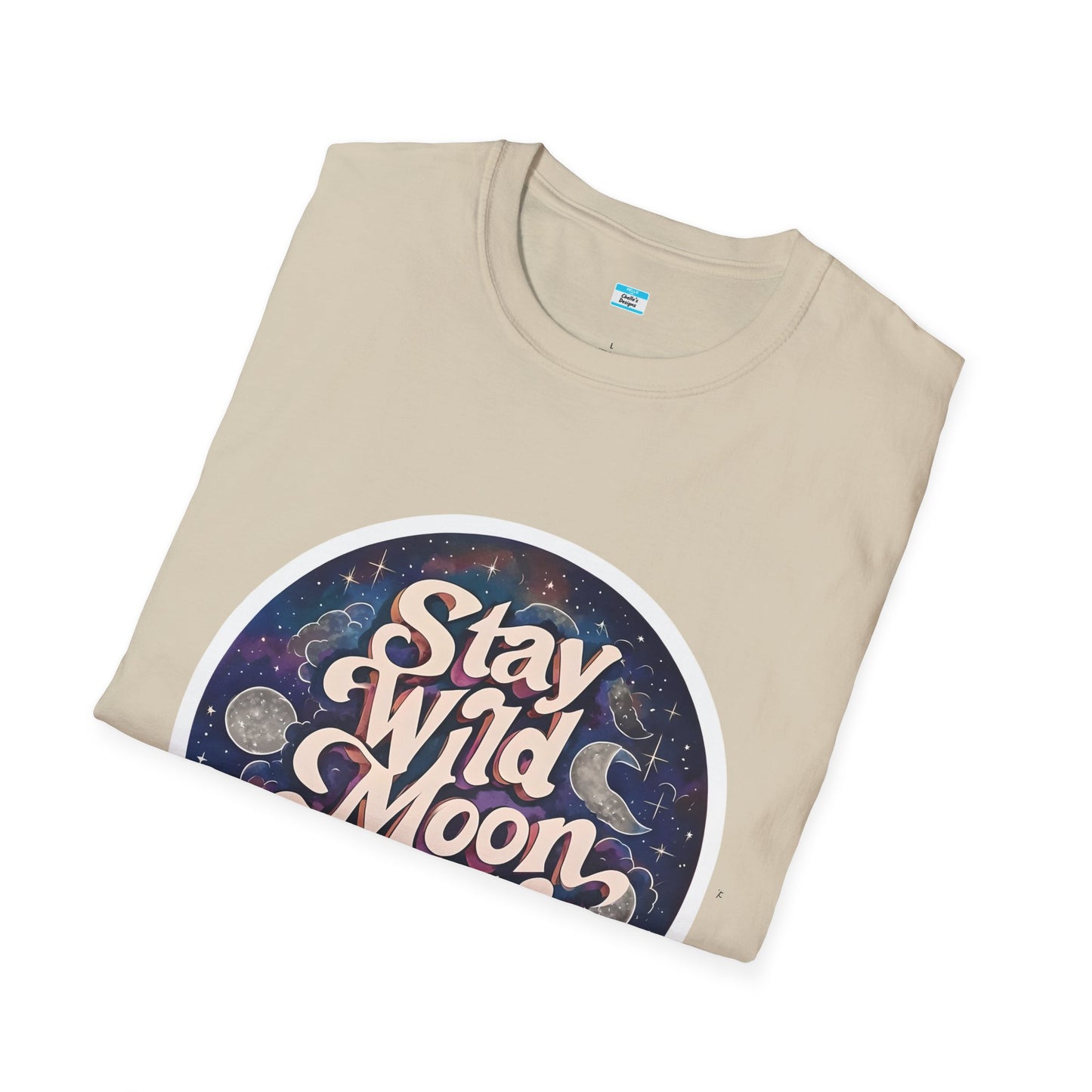 Stay Wild Moon Child T-Shirt β Boho Retro Celestial Graphic Tee