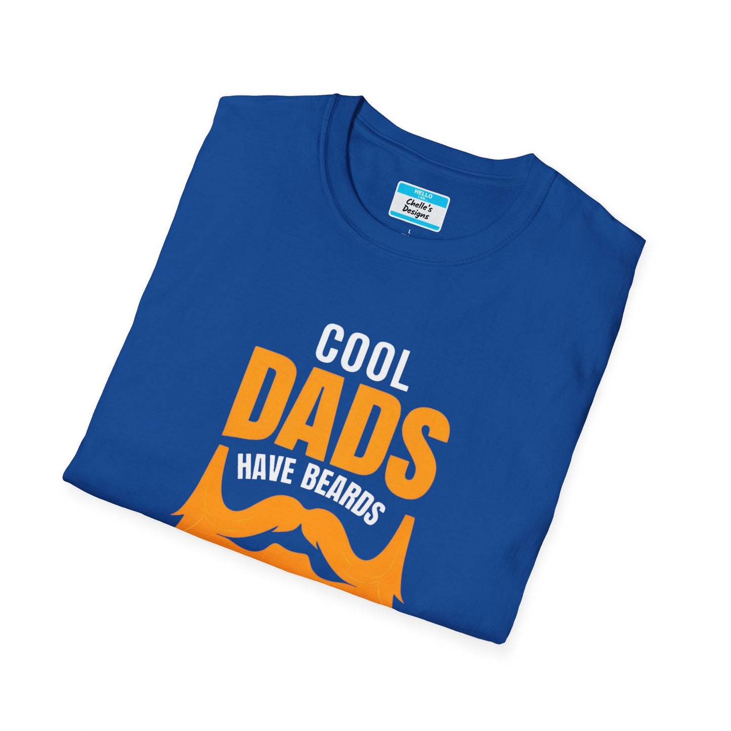 Cool Dads Have Ginger Beards T-Shirt | Funny Father’s Day Gift Beard Graphic Tee