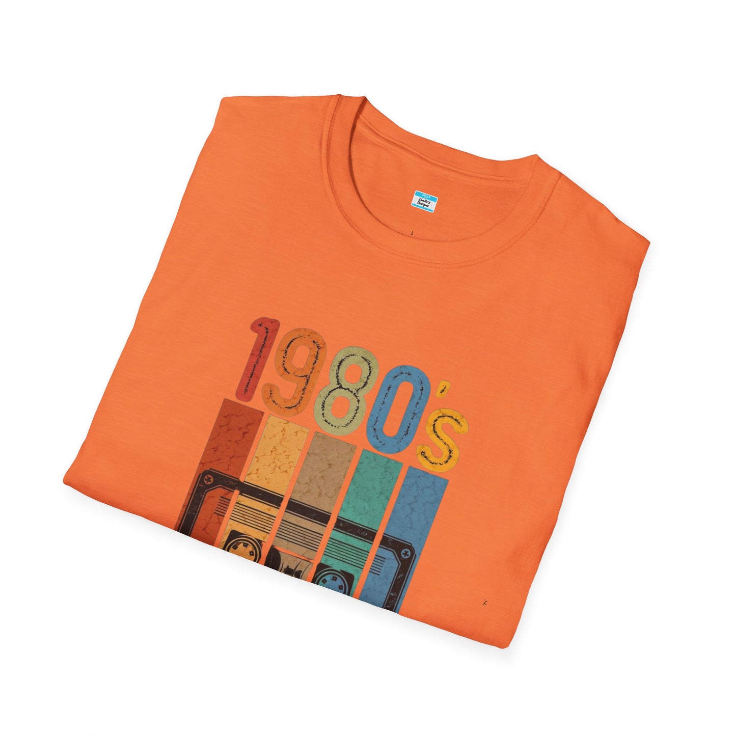 Retro 1980s Cassette Tape T-Shirt – Vintage Mixtape Music Tee