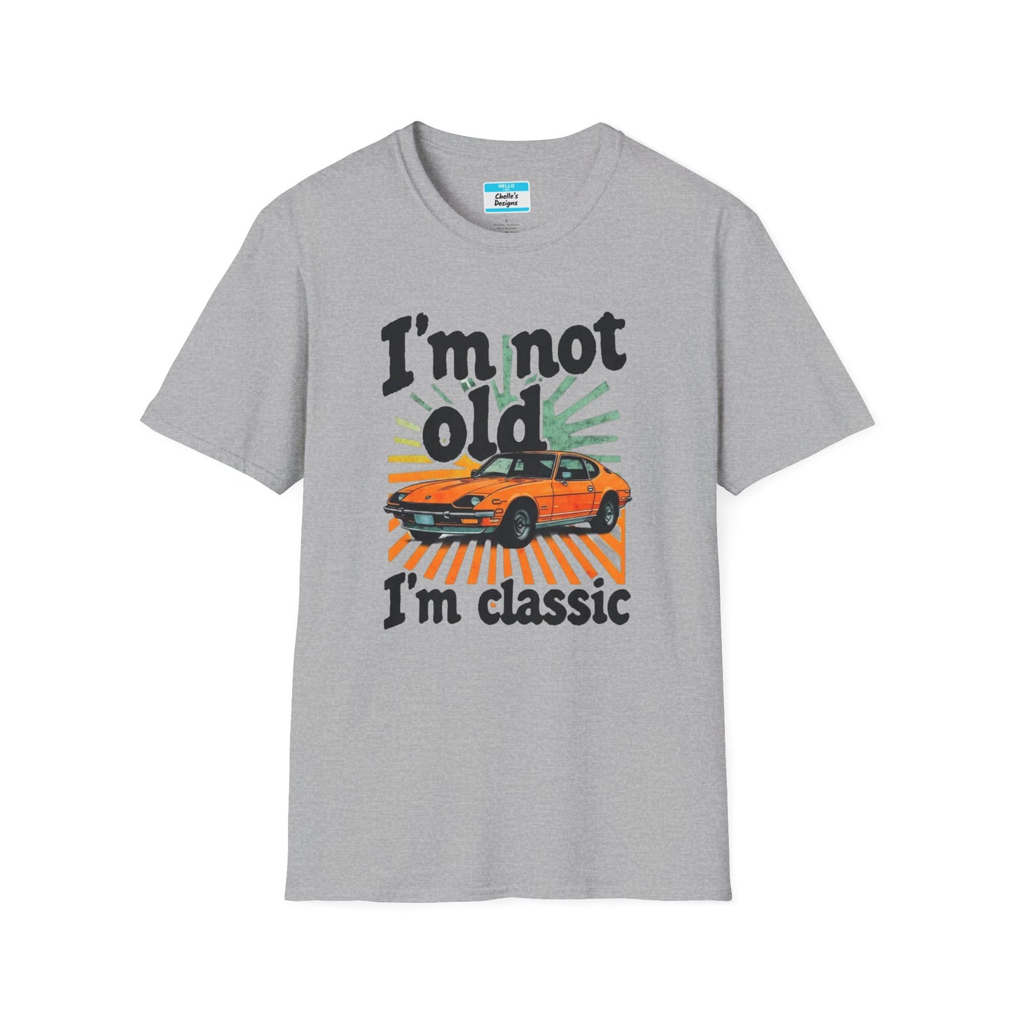 Retro 1972 Datsun 240Z T-Shirt - Perfect Gift for Car Enthusiasts, Vintage Lovers, Birthday Celebration, Humor Tee