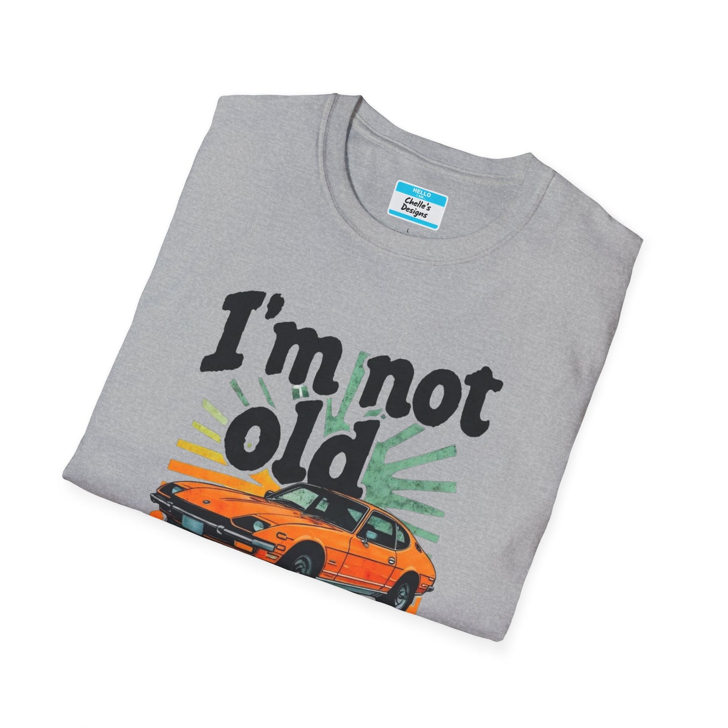 Retro 1972 Datsun 240Z T-Shirt - Perfect Gift for Car Enthusiasts, Vintage Lovers, Birthday Celebration, Humor Tee