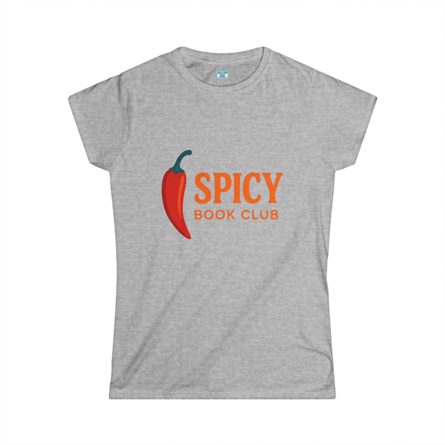 Spicy Book Club T-Shirt – Funny Reading Graphic Tee for Book Lovers