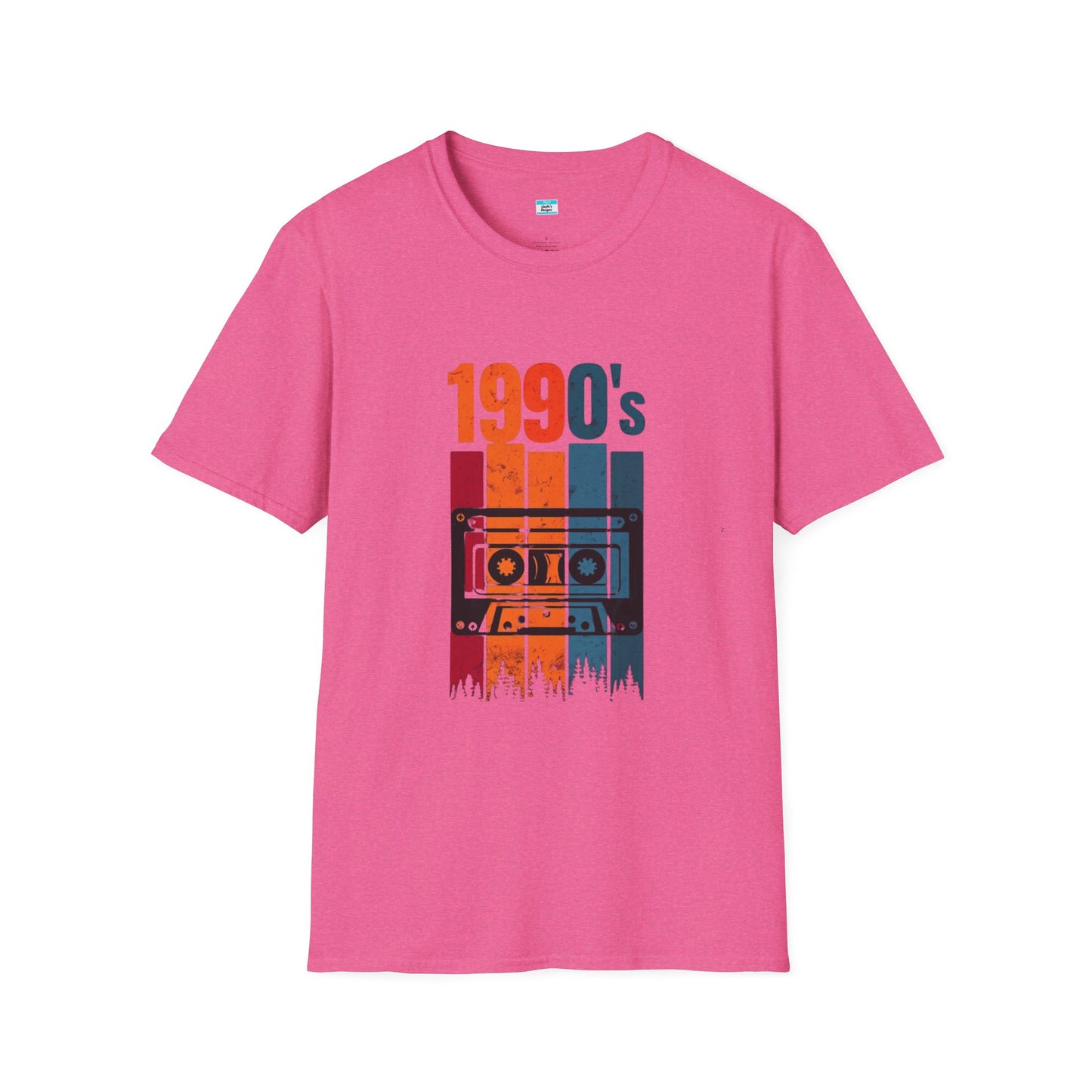 Retro 1990s Cassette Tape T-Shirt – Vintage Forest Mixtape Music Tee