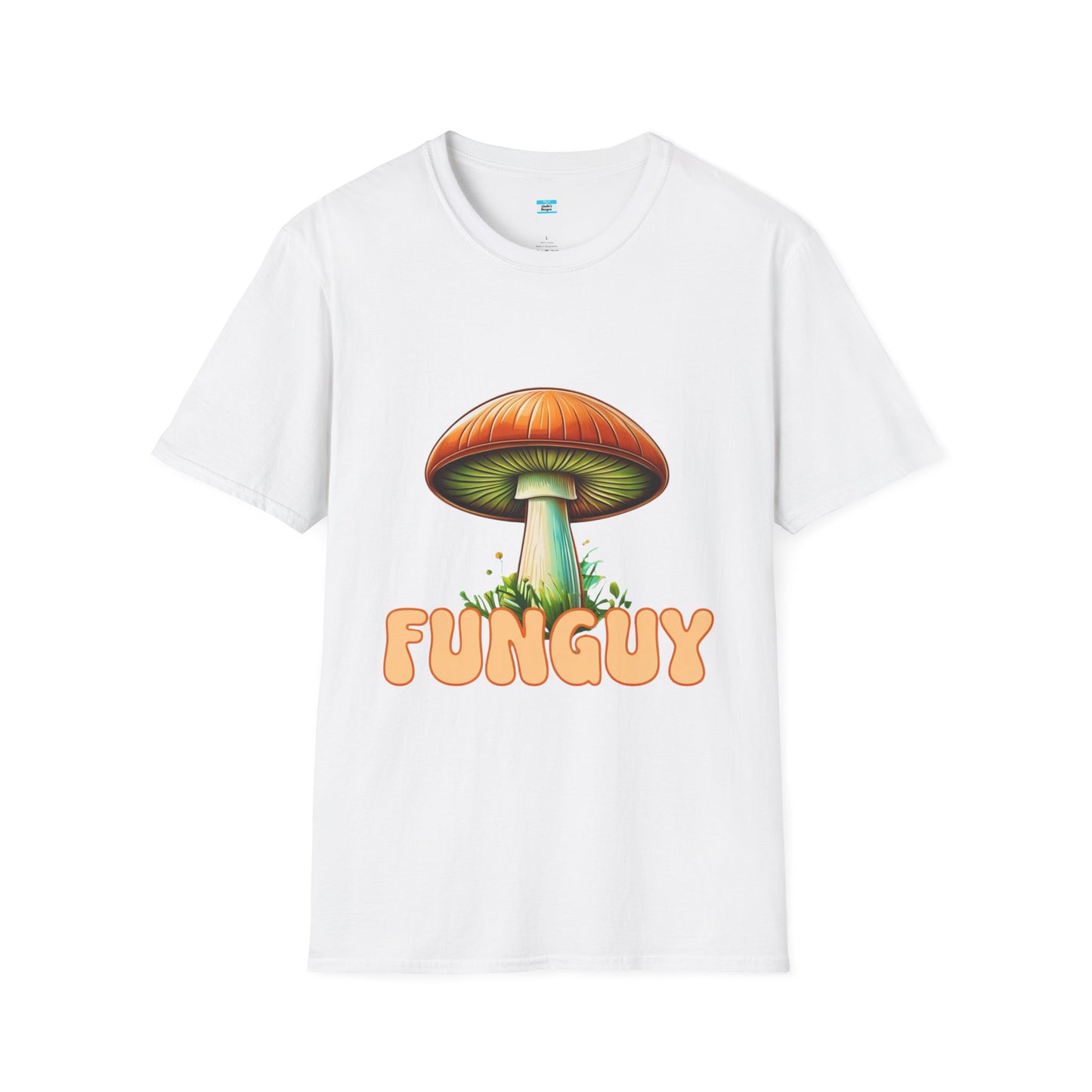 Funguy Mushroom T-Shirt, Funny Pun Graphic Tee for Nature Lovers & Gamers, Funny Mushroom Shirt, Nature Lover Gift, Botanical Tee, Mycology Apparel