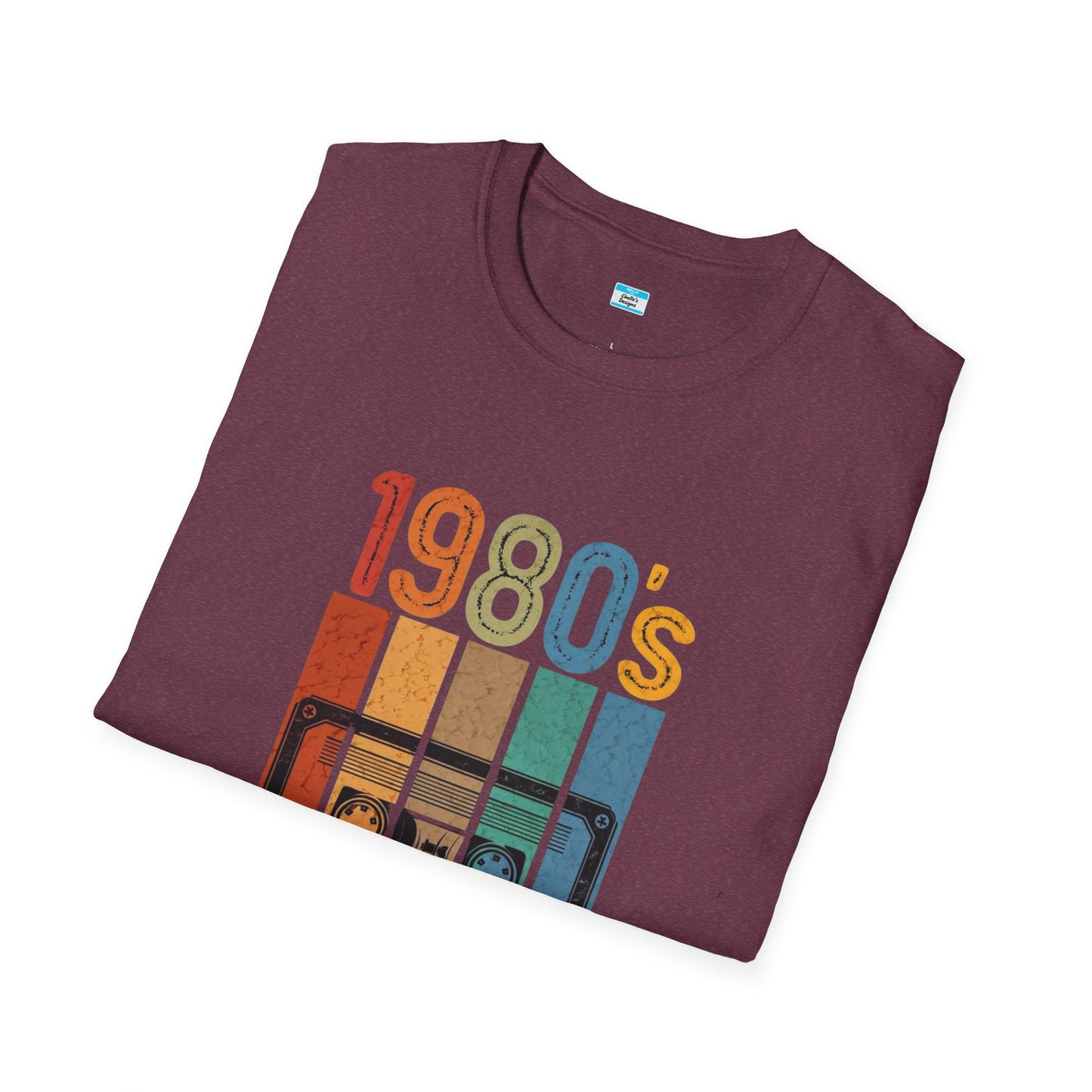 Retro 1980s Cassette Tape T-Shirt – Vintage Mixtape Music Tee