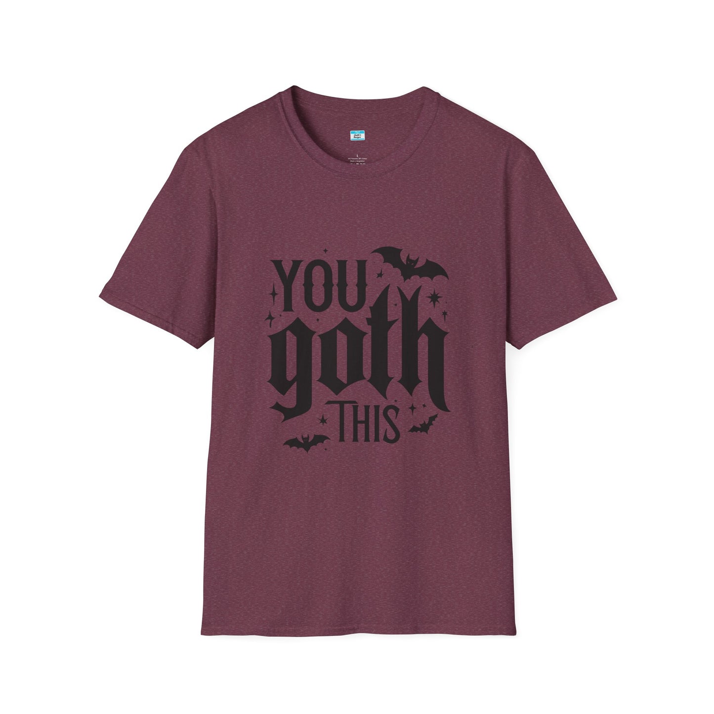 You Goth This T-Shirt β Funny Gothic Motivation Tee with Bats & Dark Vibes