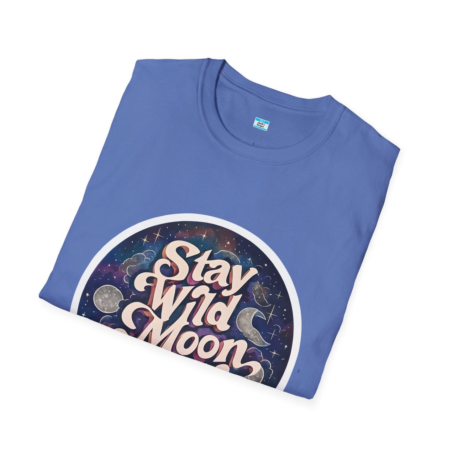 Stay Wild Moon Child T-Shirt β Boho Retro Celestial Graphic Tee