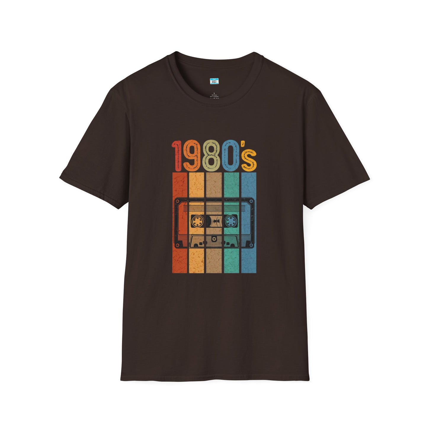 Retro 1980s Cassette Tape T-Shirt – Vintage Mixtape Music Tee
