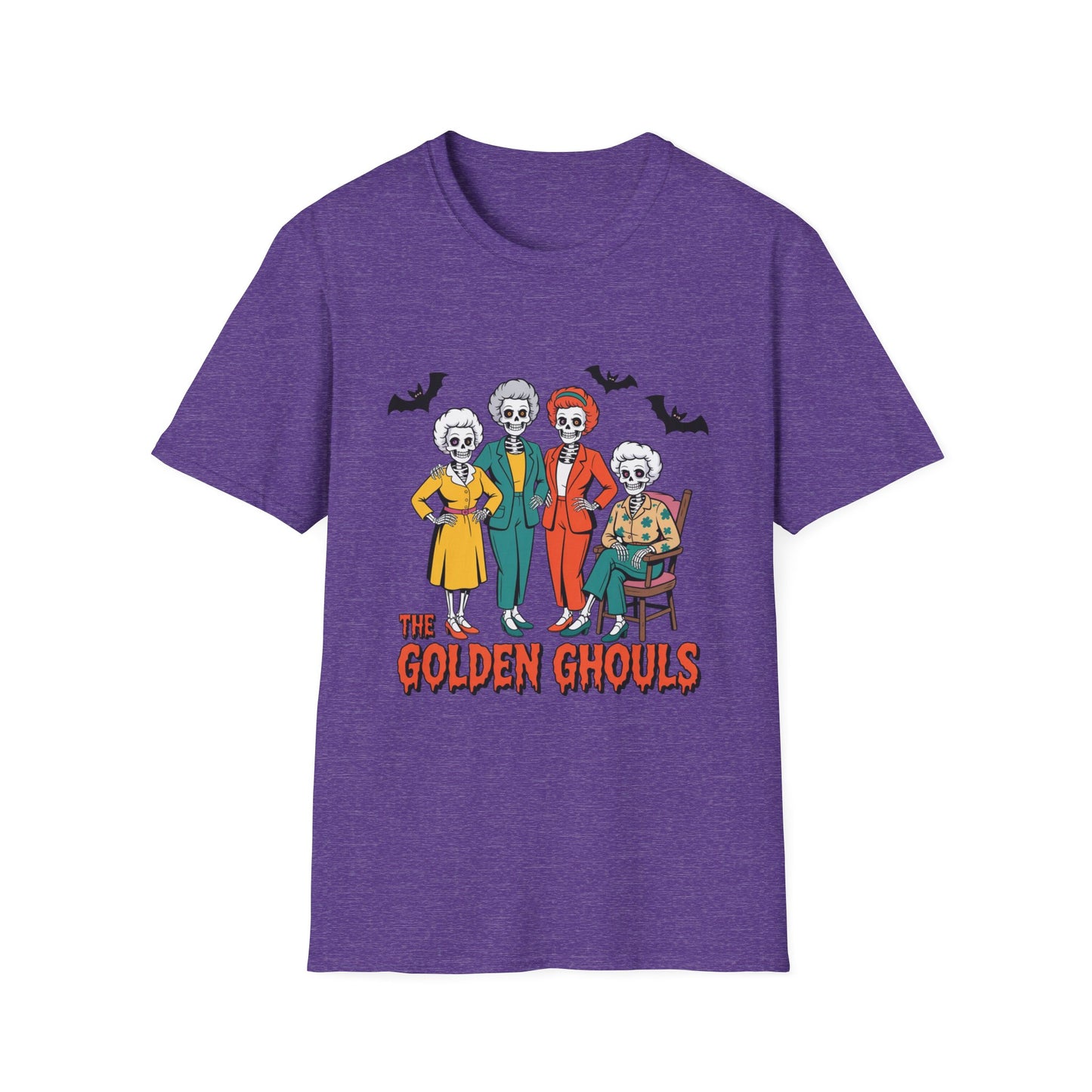 Golden Ghouls Halloween Parody T-Shirt β Funny Skeleton Golden Girls Tee