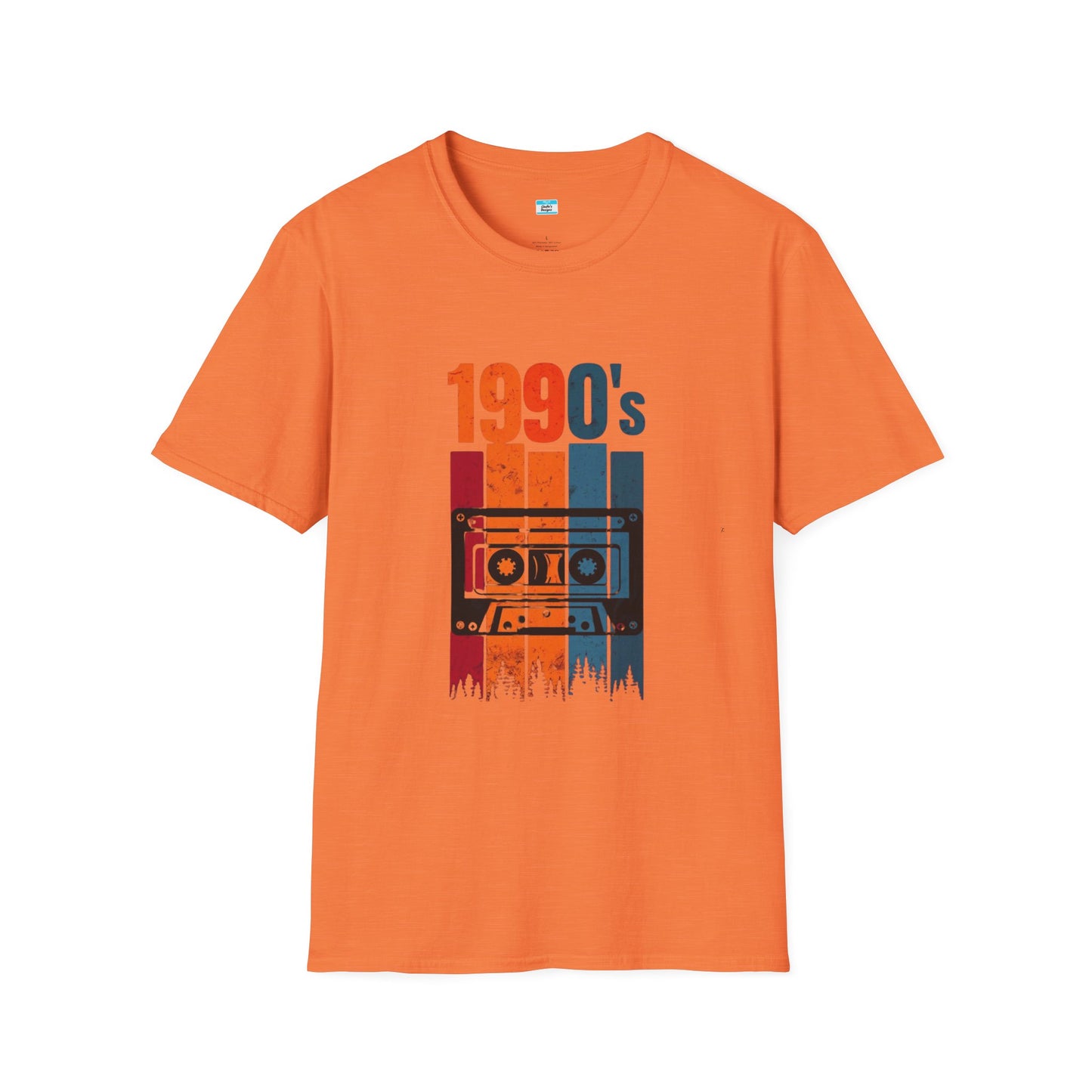 Retro 1990s Cassette Tape T-Shirt – Vintage Forest Mixtape Music Tee