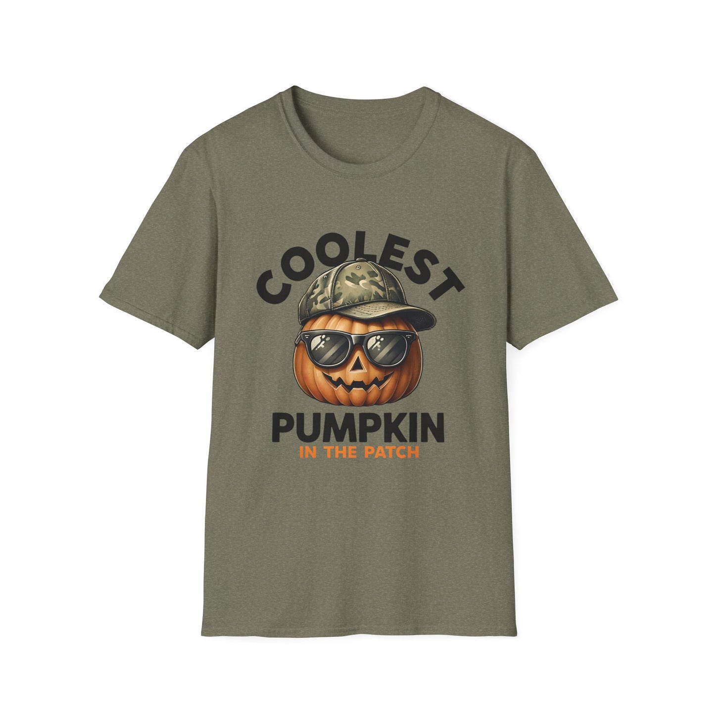 Coolest Pumpkin in the Patch T-Shirt – Funny Fall & Halloween Pumpkin Tee