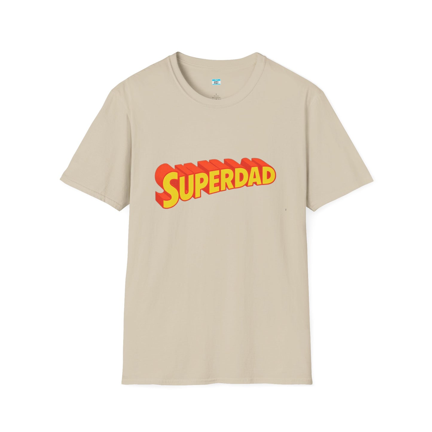Superdad Graphic T-Shirt – Retro Comic Style Dad Tee, Fun Father’s Day Gift