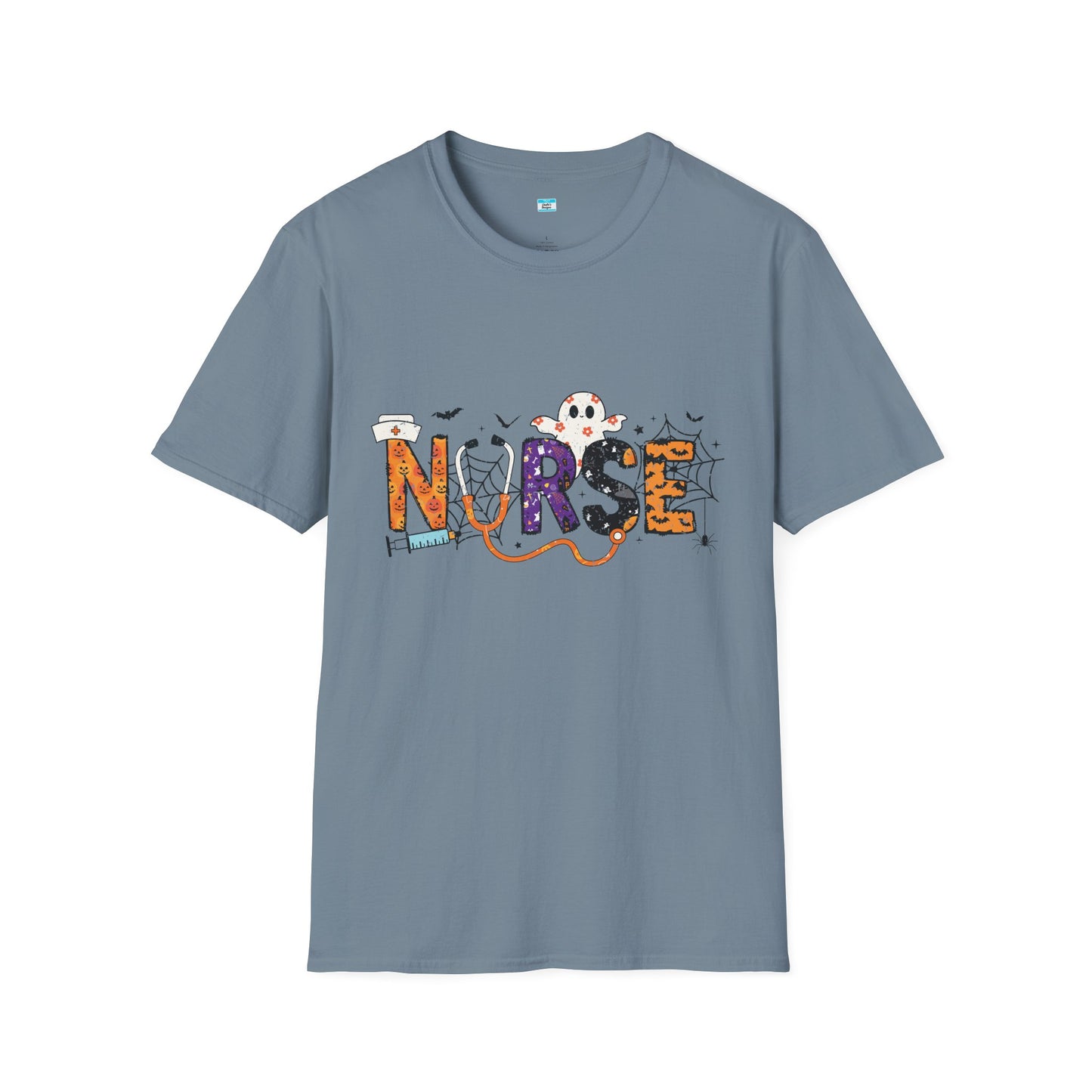 Halloween Nurse T-Shirt – Funny Spooky Medical Graphic Tee for Nurses