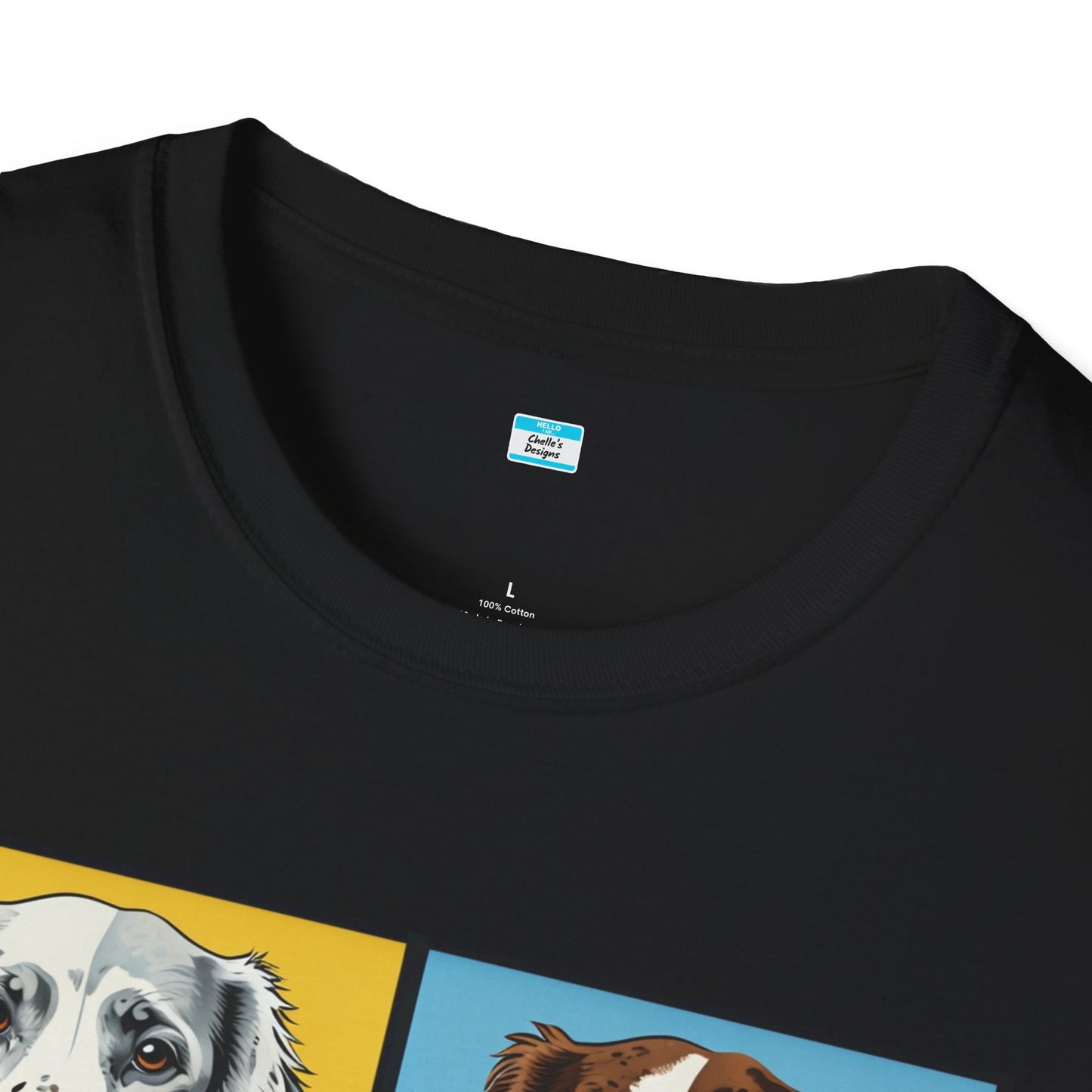 Pop Art English Setter T-Shirt β Colorful Dog Lover Graphic Tee