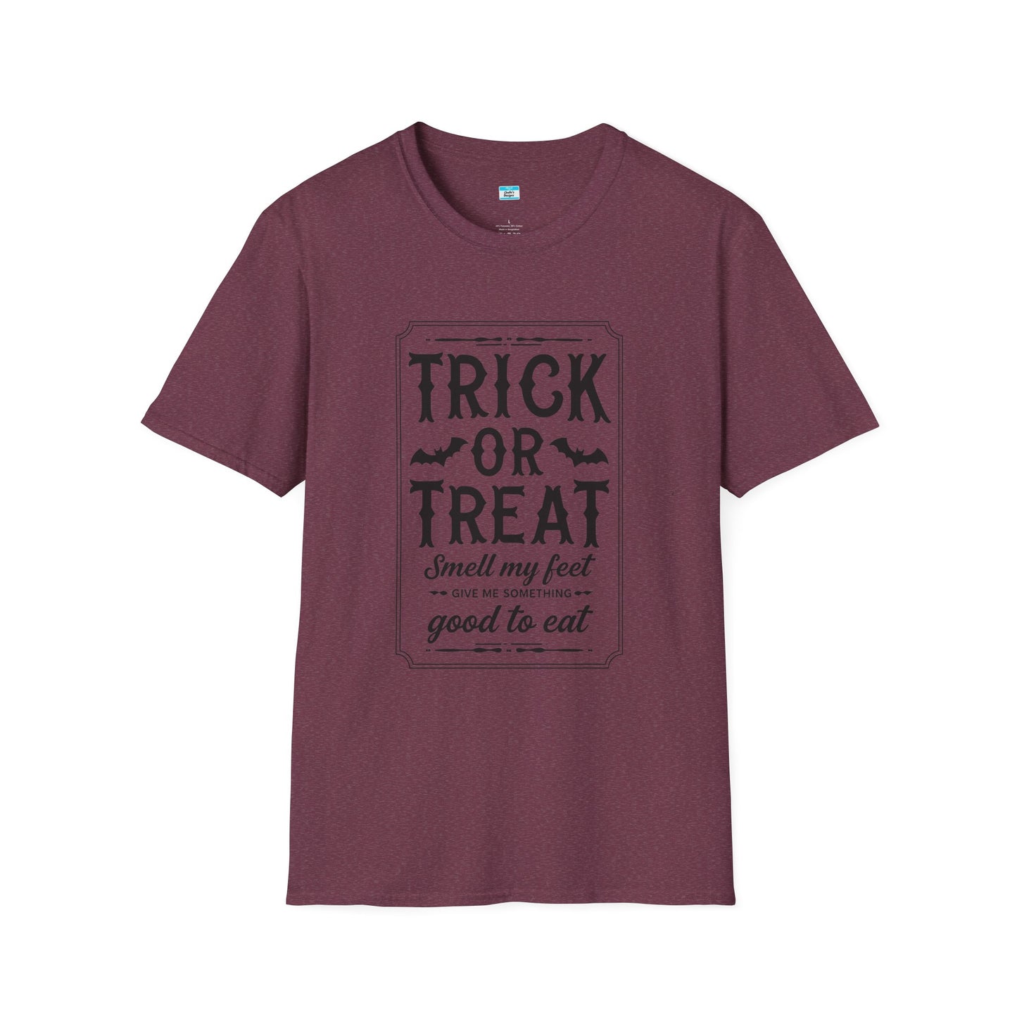Funny Halloween “Trick or Treat Smell My Feet” T-Shirt – Spooky Season Graphic Tee