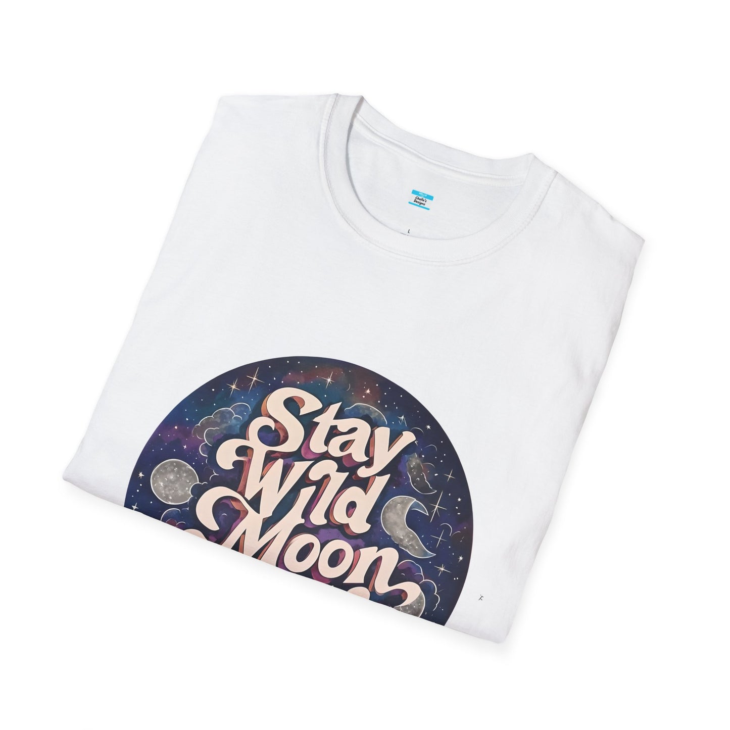Stay Wild Moon Child T-Shirt β Boho Retro Celestial Graphic Tee