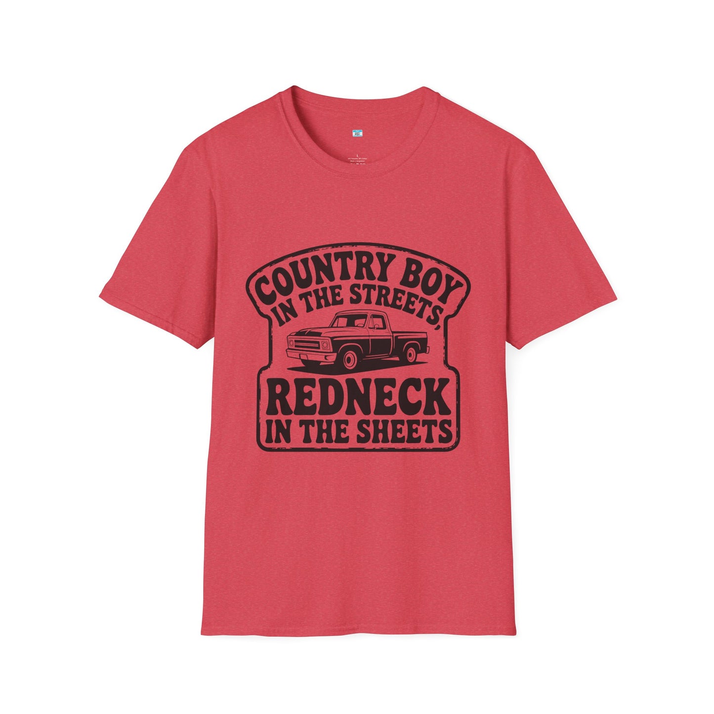 Country Boy Shirt Redneck in the Sheets | Funny Southern Truck Graphic Tee