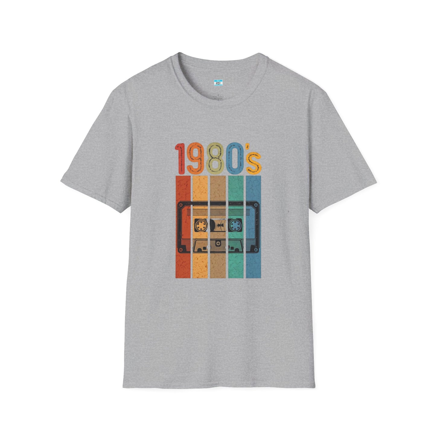 Retro 1980s Cassette Tape T-Shirt – Vintage Mixtape Music Tee