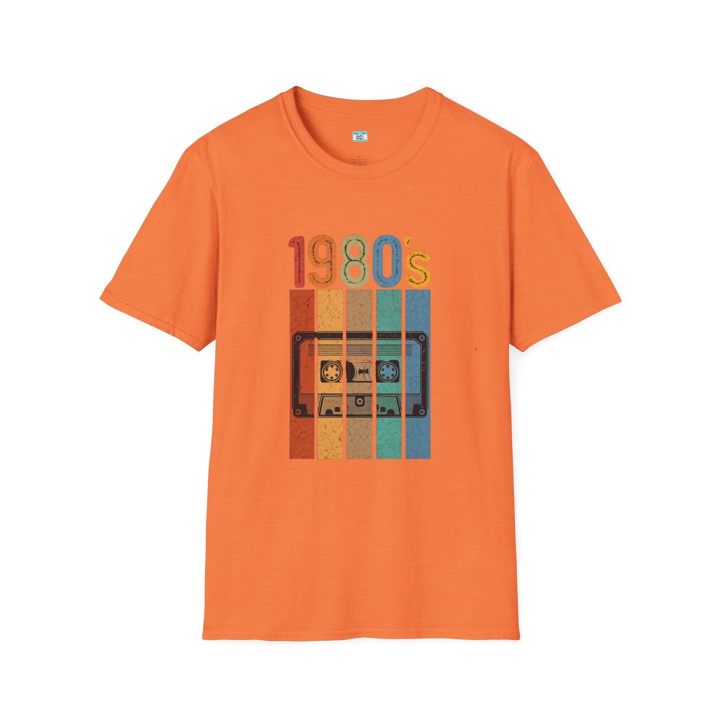 Retro 1980s Cassette Tape T-Shirt – Vintage Mixtape Music Tee