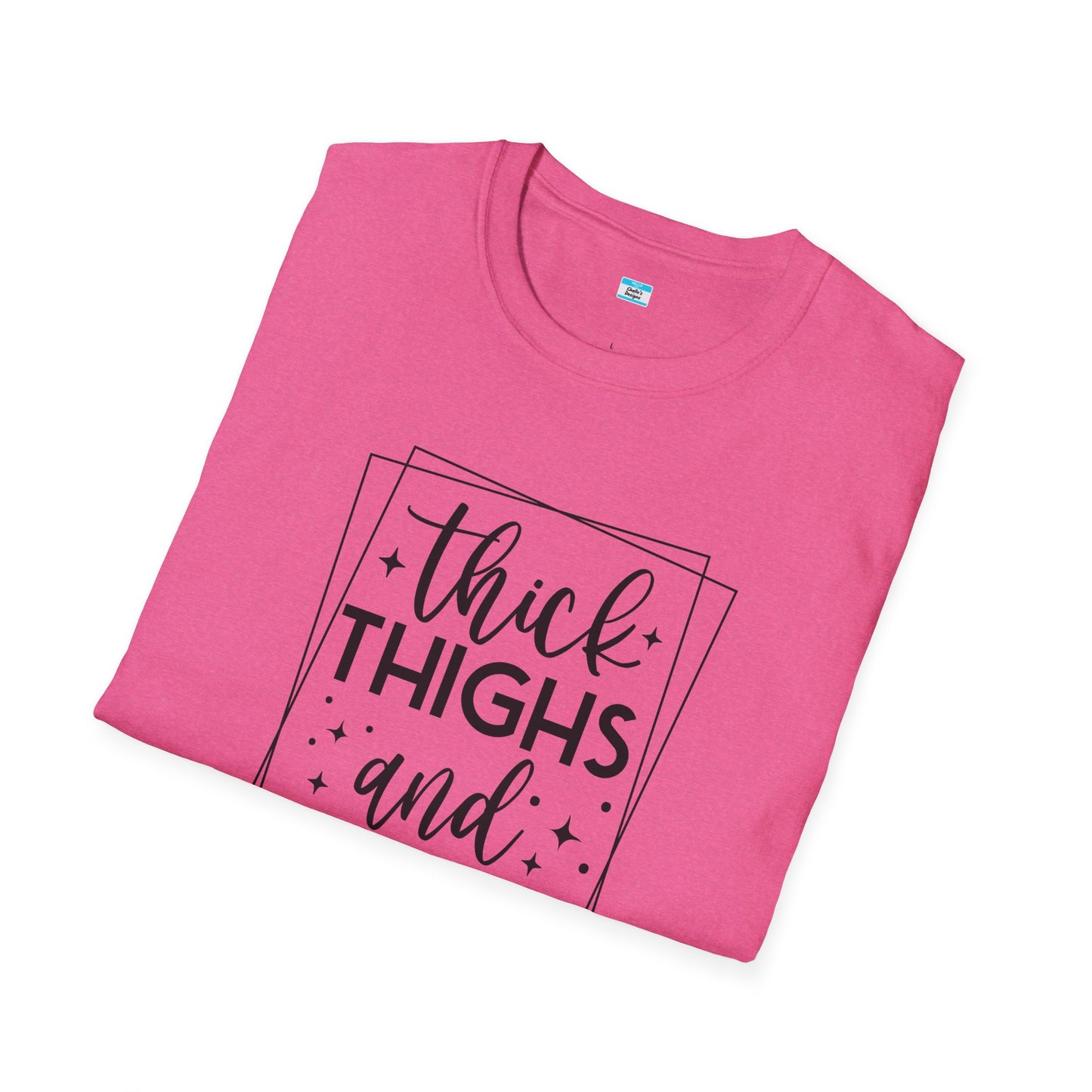 Thick Thighs and Good Vibes Graphic Tee