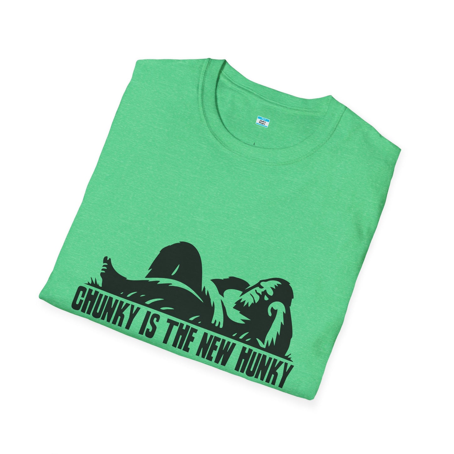Chunky Is The New Hunky – Funny Bigfoot Unisex Tee