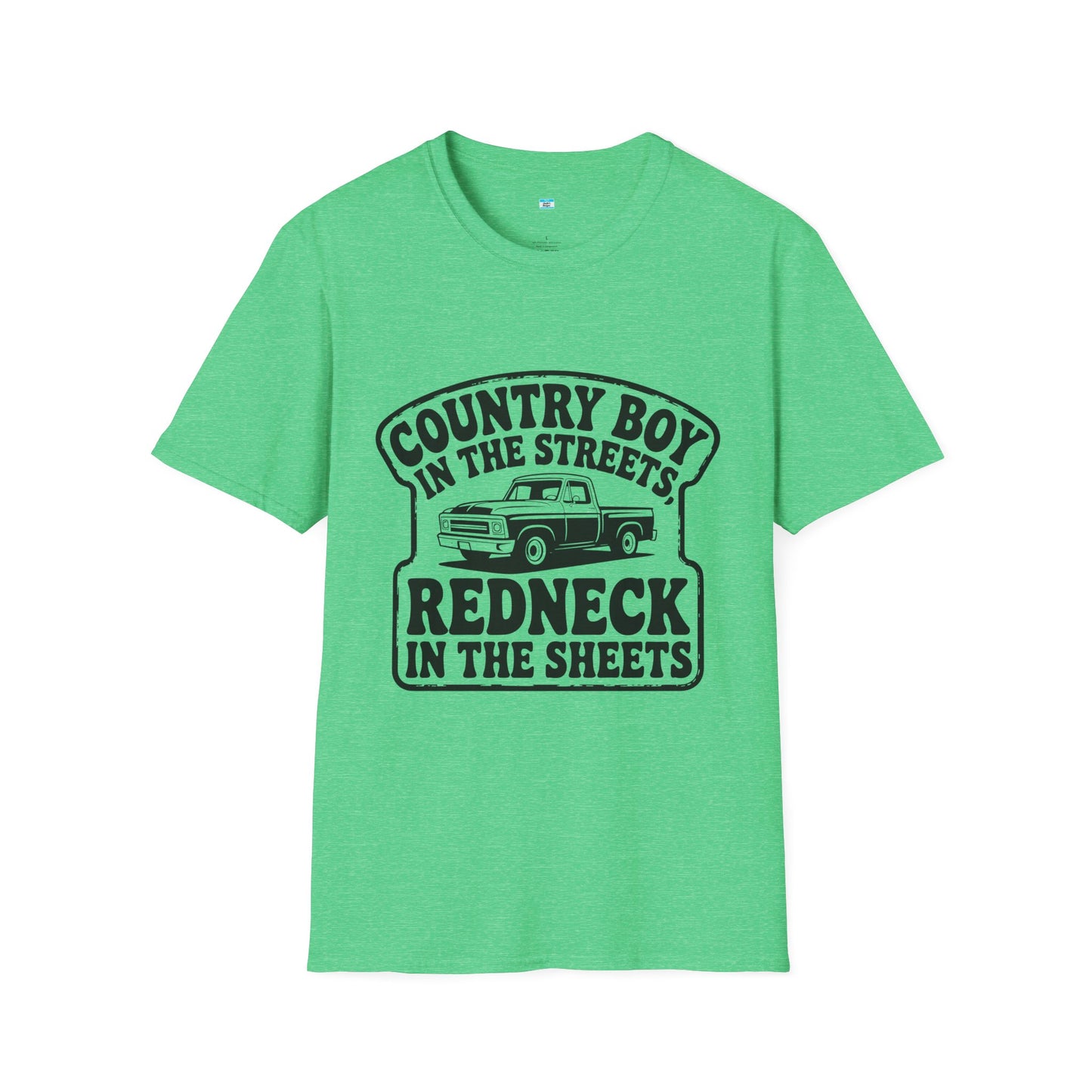 Country Boy Shirt Redneck in the Sheets | Funny Southern Truck Graphic Tee