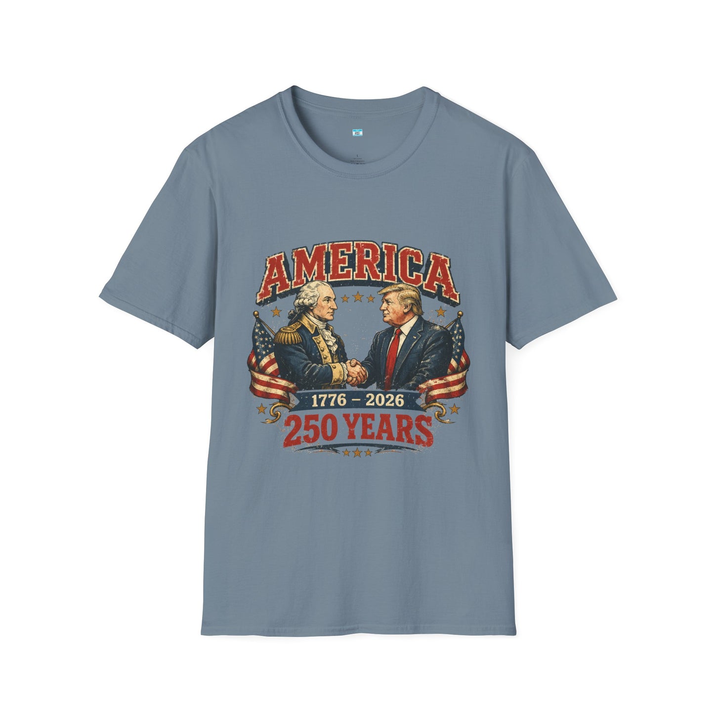 America 250 Years Shirt 1776-2026 | Patriotic USA Anniversary Graphic Tee