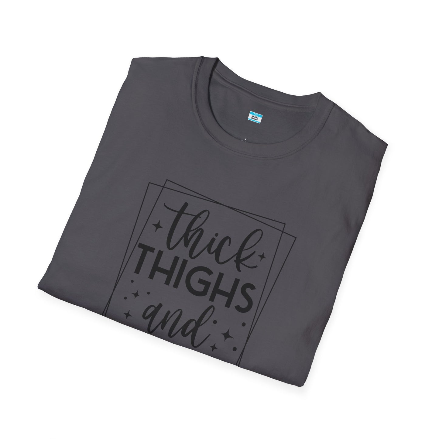 Thick Thighs and Good Vibes Graphic Tee